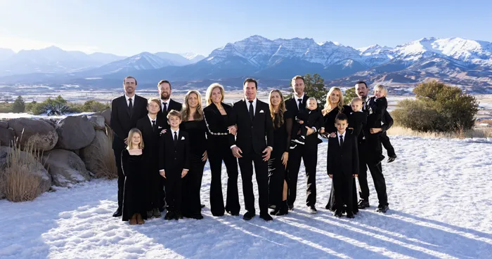 Steve and Gina Merritt with their family