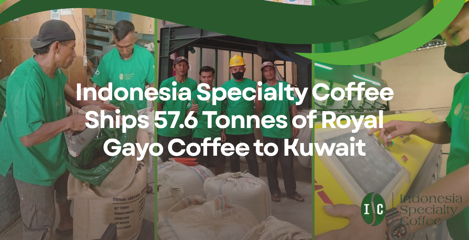 Indonesia Specialty Coffee Ships 57.6 Tonnes of Royal Gayo Coffee to Kuwait
