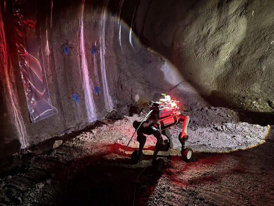 DEEP Robotics’ Robot Dog Takes Part in Tunnel Field Trials in Japan, Exploring New Ways to Improve Underground Infrastructure Safety