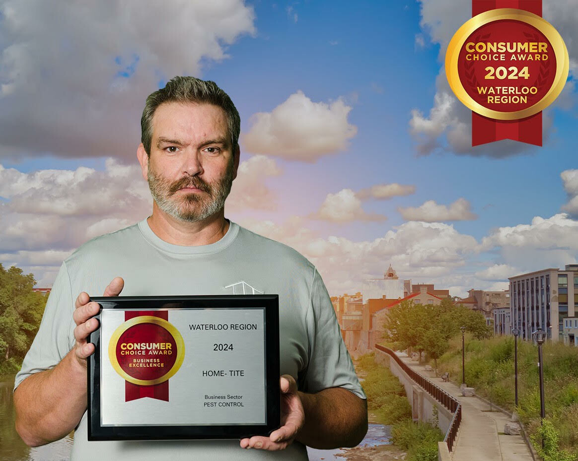Home-Tite Pest Control & Proofing Wins 2026 Consumer Choice Award for Pest Control in Waterloo
