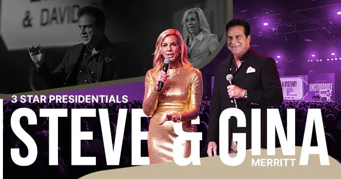 Steve and Gina Merritt achieve LifeWave 3 Star Presidential